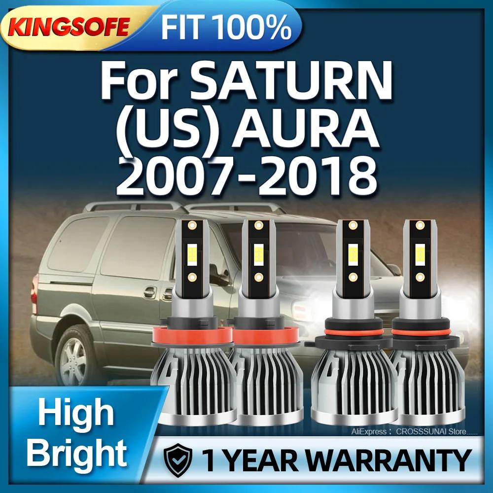Saturn (US) AURA 2007 2008 2009 2010 2011 2012 2013 2014-180  ͺ , 2018 W LED Ʈ HB3 H11, 6000K ڵ , 2  4